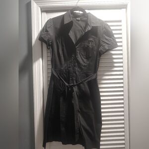 Theory Black Shirt Dress / Size 6